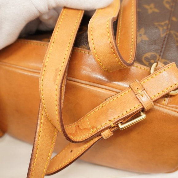 LOUIS VUITTON Brown Monogram Backpack - Picture 9 of 14